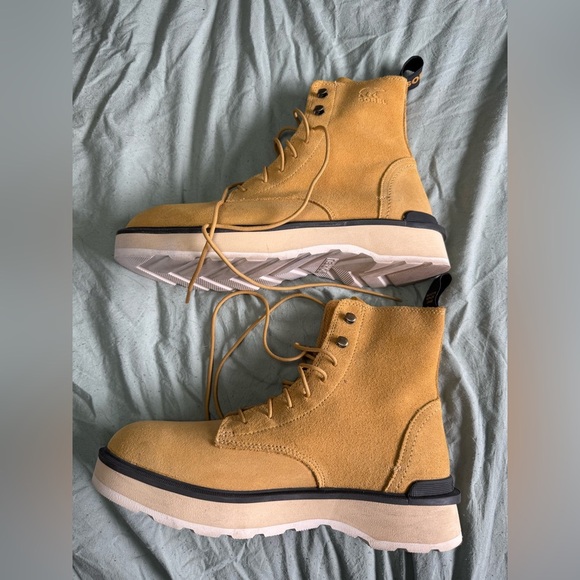 Sorel Jet Hi Line Lace Boots Waterproof new Women’s Size 10 - Picture 2 of 8